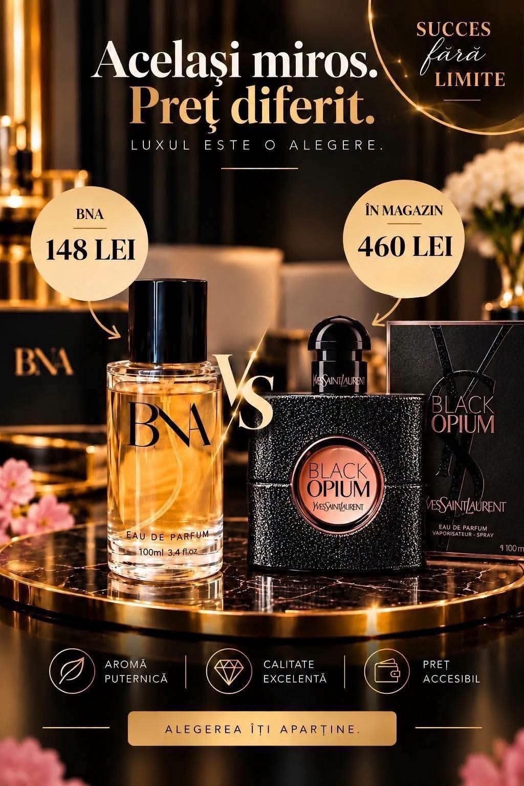 Parfum, BNA, Yves Saint Laurent (YSL) Black Opium