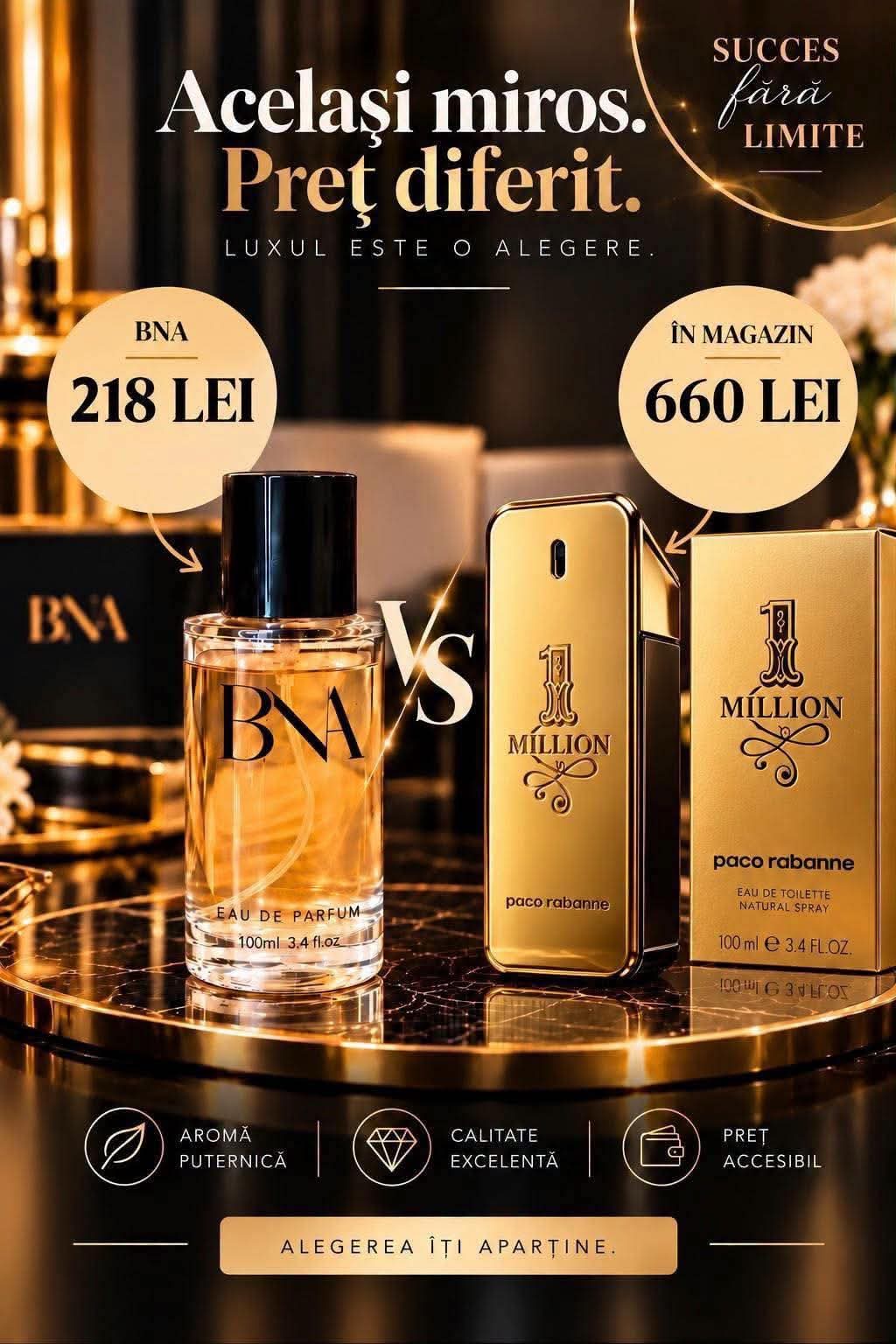 Parfum, BNA, Paco Rabanne, Million